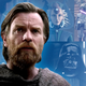(Clockwise from bottom-left): Joel Edgerton as Uncle Owen (Disney+); Kumail Nanjiana as Haja (Screenshot: Disney+); Satine Cryze in The Clone Wars (Disney via starwars.com); Samuel L. Jackson as Mace Windu (Disney via starwars.com); Darth Vader (Disney via starwars.com); Ewan McGregor as Obi-Wan Kenobi (Disney+)